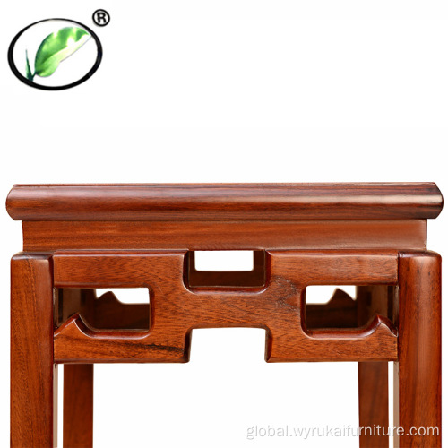 Wooden Floor Stand Chinese square wooden floor bonsai stand Manufactory